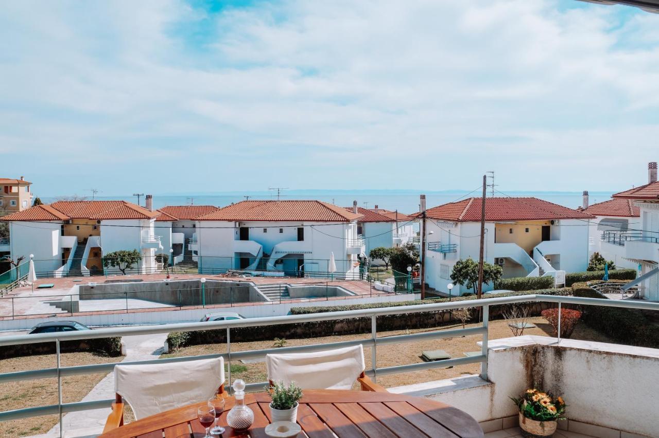 Dimitra'S Sunset View Apartment Kalyves Polygyrou Exterior photo